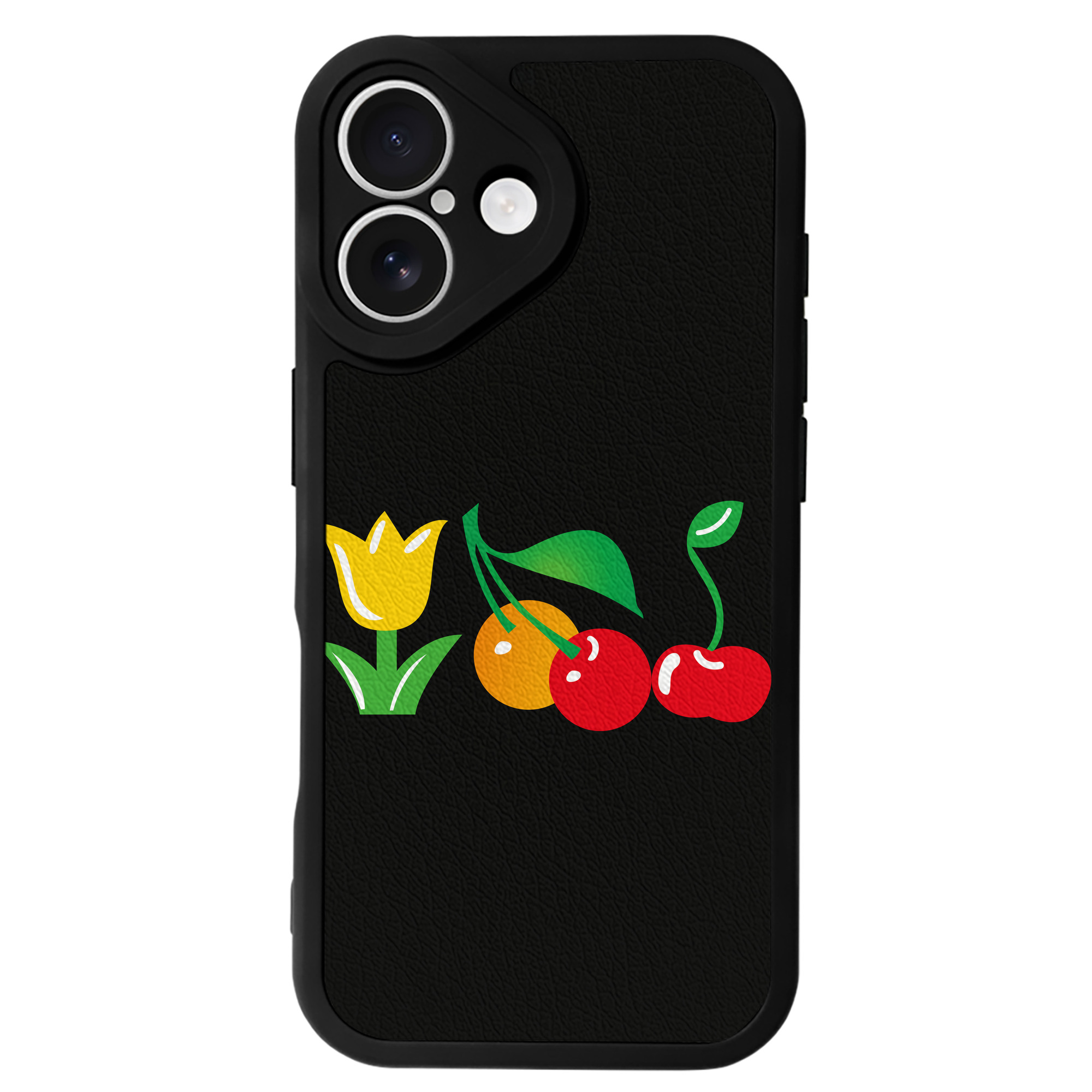 （画像用） Hello Kitty ハローキティ 【iPhone 16シリーズ対応】シリコンスマホケース（レザー調） 材質：シリコン